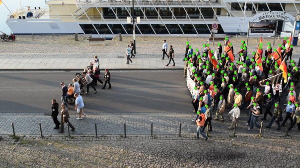Demonstrationszug Pegida 18.05.2015