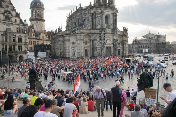 Pegida am 29.06.15 um 18:50 Uhr